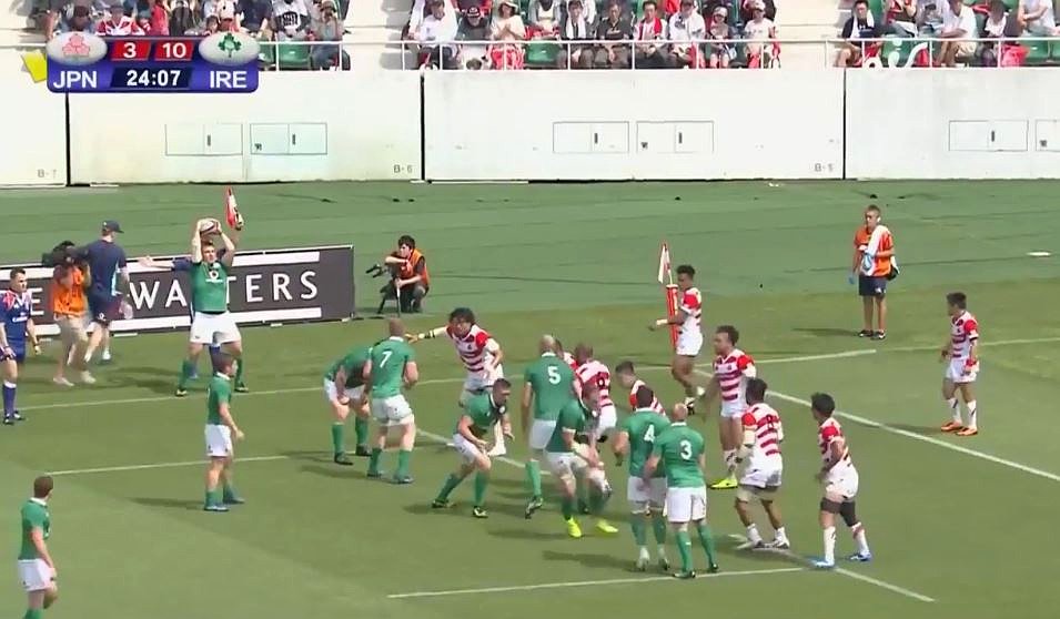Ireland score off two slick as hell lineout moves