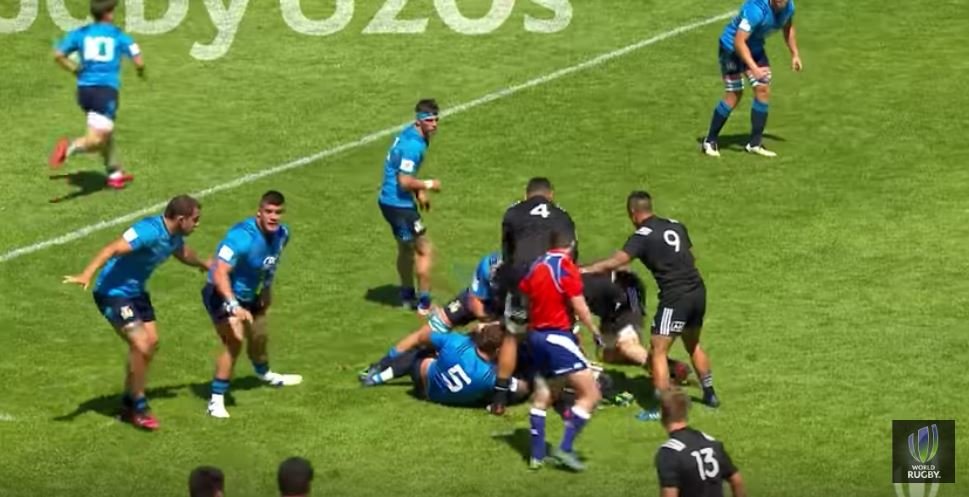 NZ U20s respond to huge hit in the most All Blacks way ever
