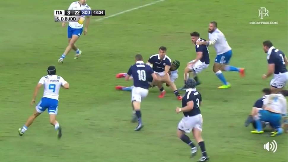 WATCH: Finn Russell breaks out the filth in Sinagpore