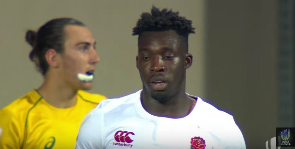 WATCH: England U20s Gabriel Ibitoye scores try that looked impossible even on TMO