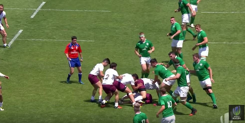 Georgian U20s scrumhalf prodigy scores 60m solo try that everyone is talking about