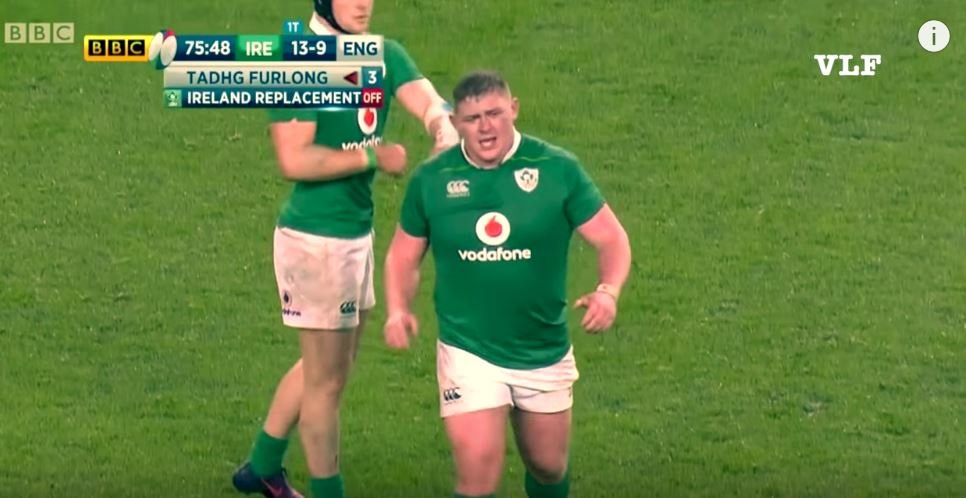 Terrifying video proves Tadgh Furlong's the most beastmode prop on the planet