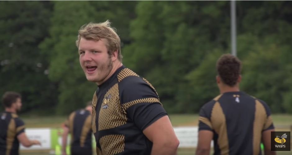 VIDEO: Wasps' forwards were allowed out of gym for first time and they're looking massive