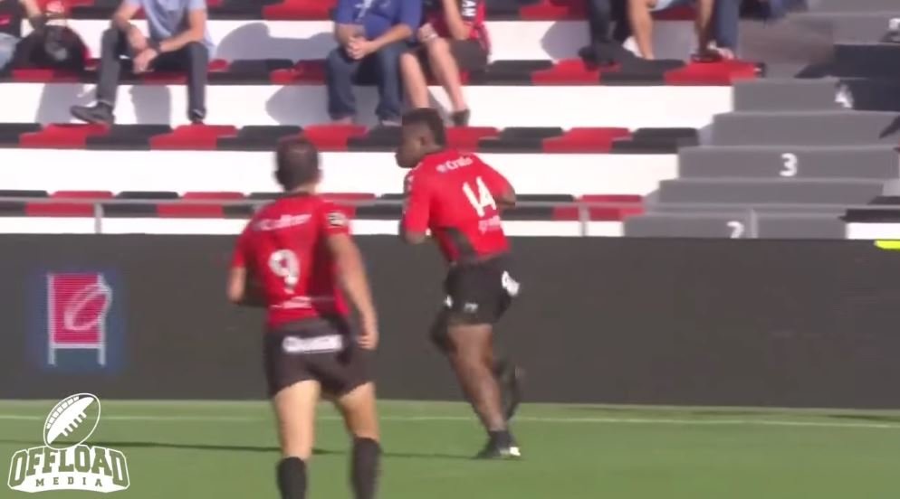 VIDEO: Josua Tuisova shows no mercy to Fijian teammate Semi Kunatani