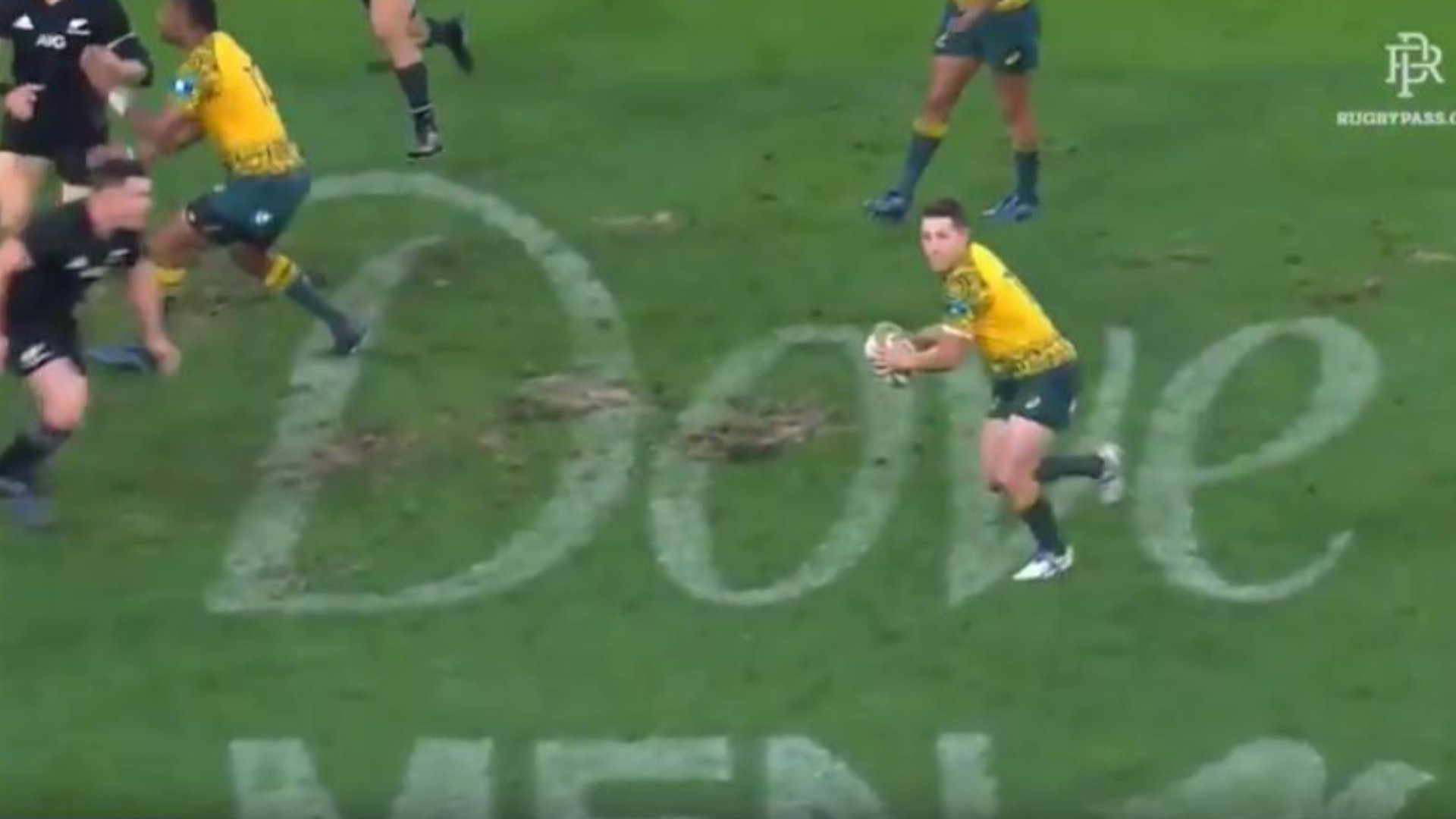 WATCH: Late Crotty hit on Foley couldn't stop Australia scoring the winning try