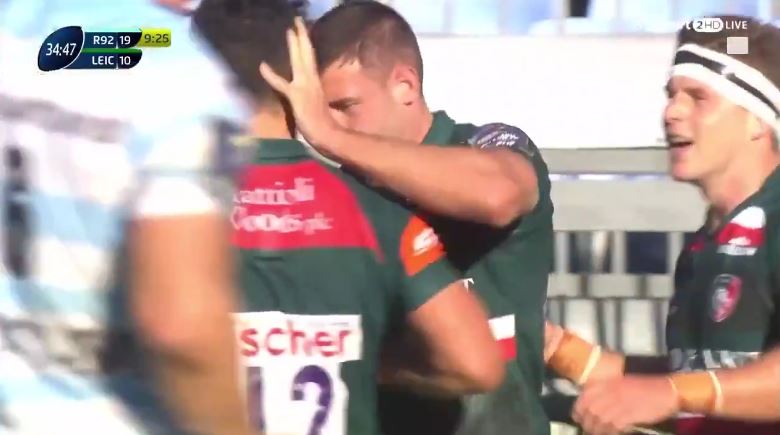 VIDEO: Jonny May makes it 7 tries in 7 games against Racing