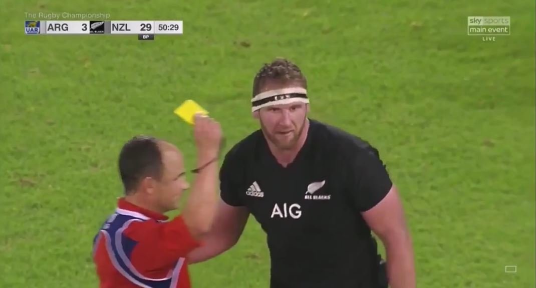 VIDEO: All Black captain Kieran Read should have been red carded for sickening head shot