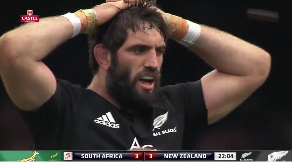 WATCH: Two epic minutes of rugby between the Boks and the All Blacks