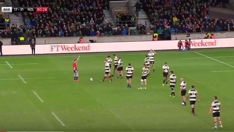 WATCH: Barbarians pull off stunning 'fake penalty' trick move