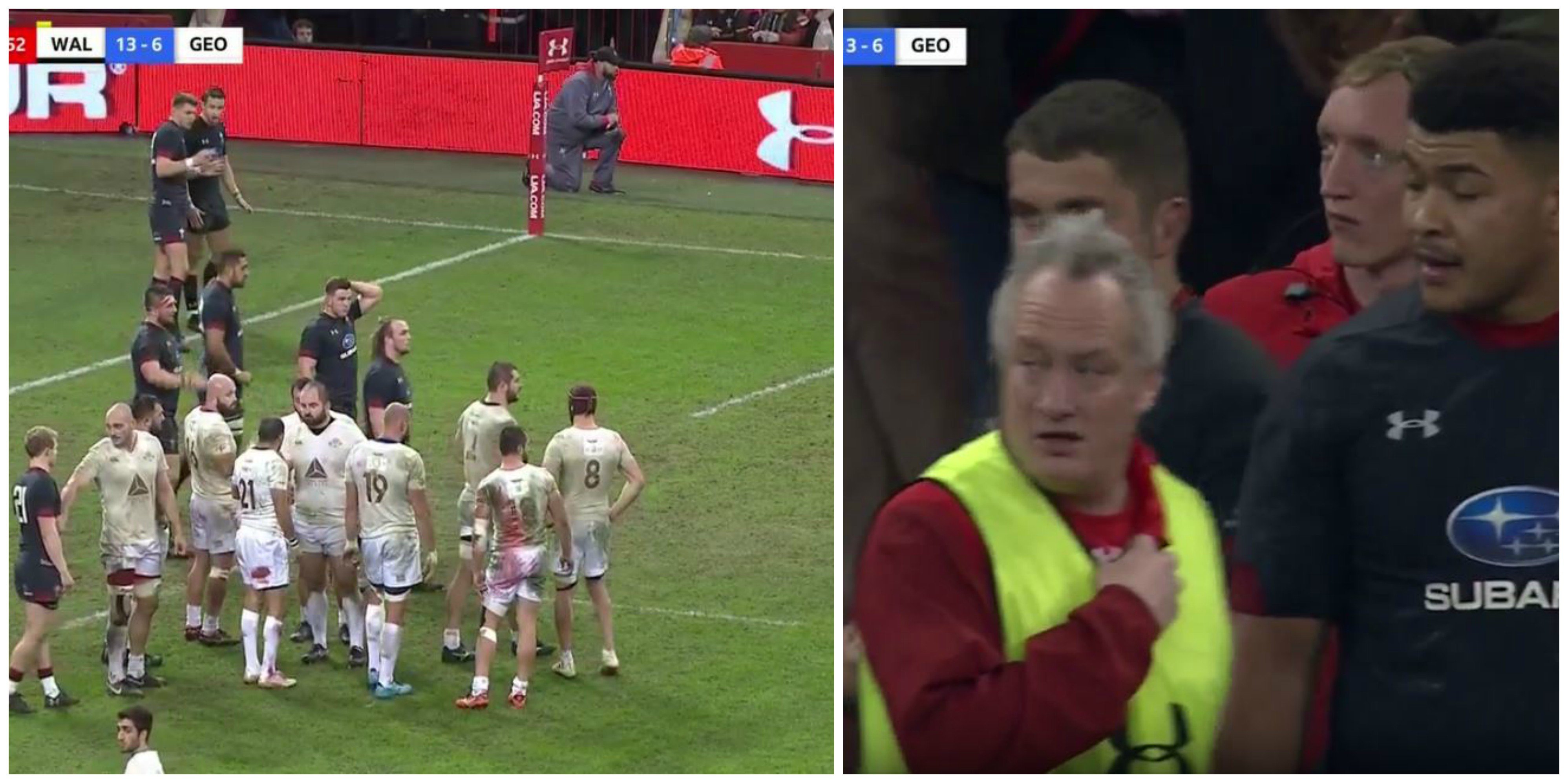 WATCH: The SUPER controversial final minutes of Wales Georgia