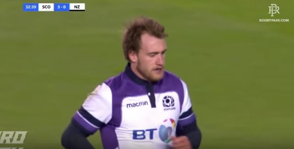 WATCH: Stuart Hogg runs rings around the All Blacks in imperious display
