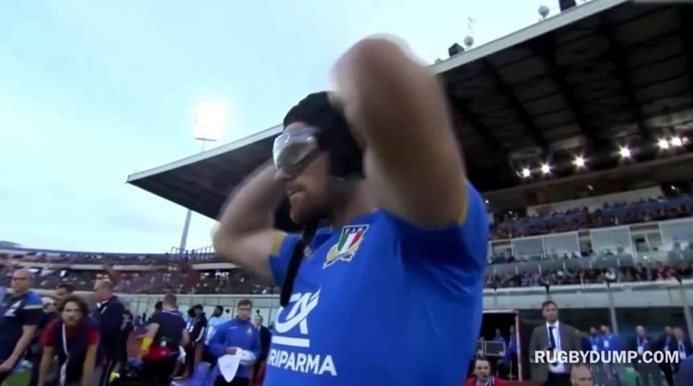 WATCH: Ian McKinley makes Italian Test debut with just one eye