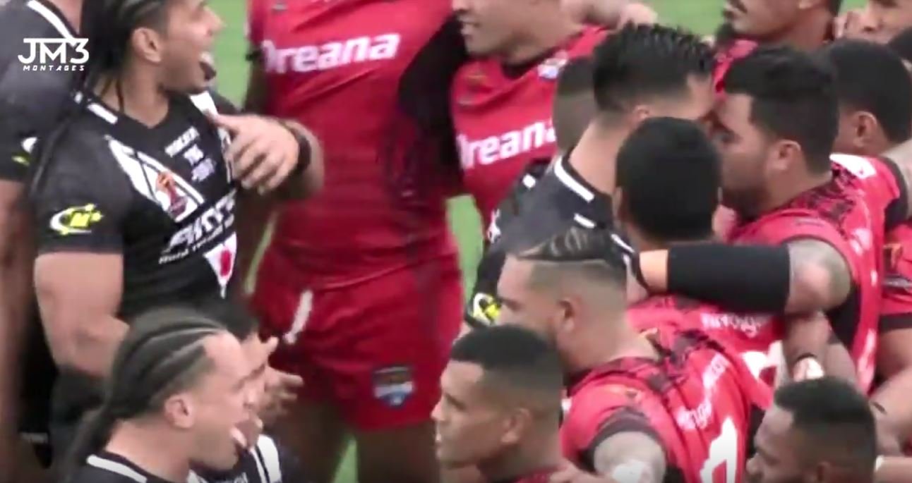 VIDEO: Super charged Kiwis Haka vs Tonga Sipi Tau