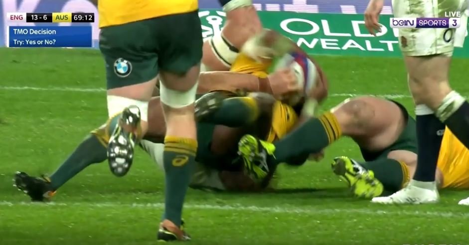 FOOTAGE: Replays of Koribete's controversial no try are definitive