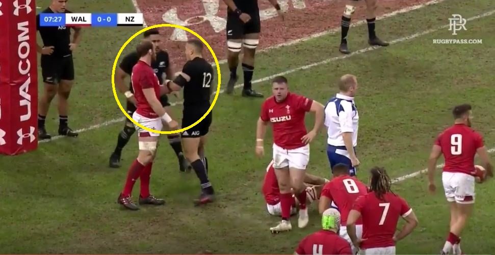 FOOTAGE: Did you see the moment Alun Wyn Jones made SBW his B****H?