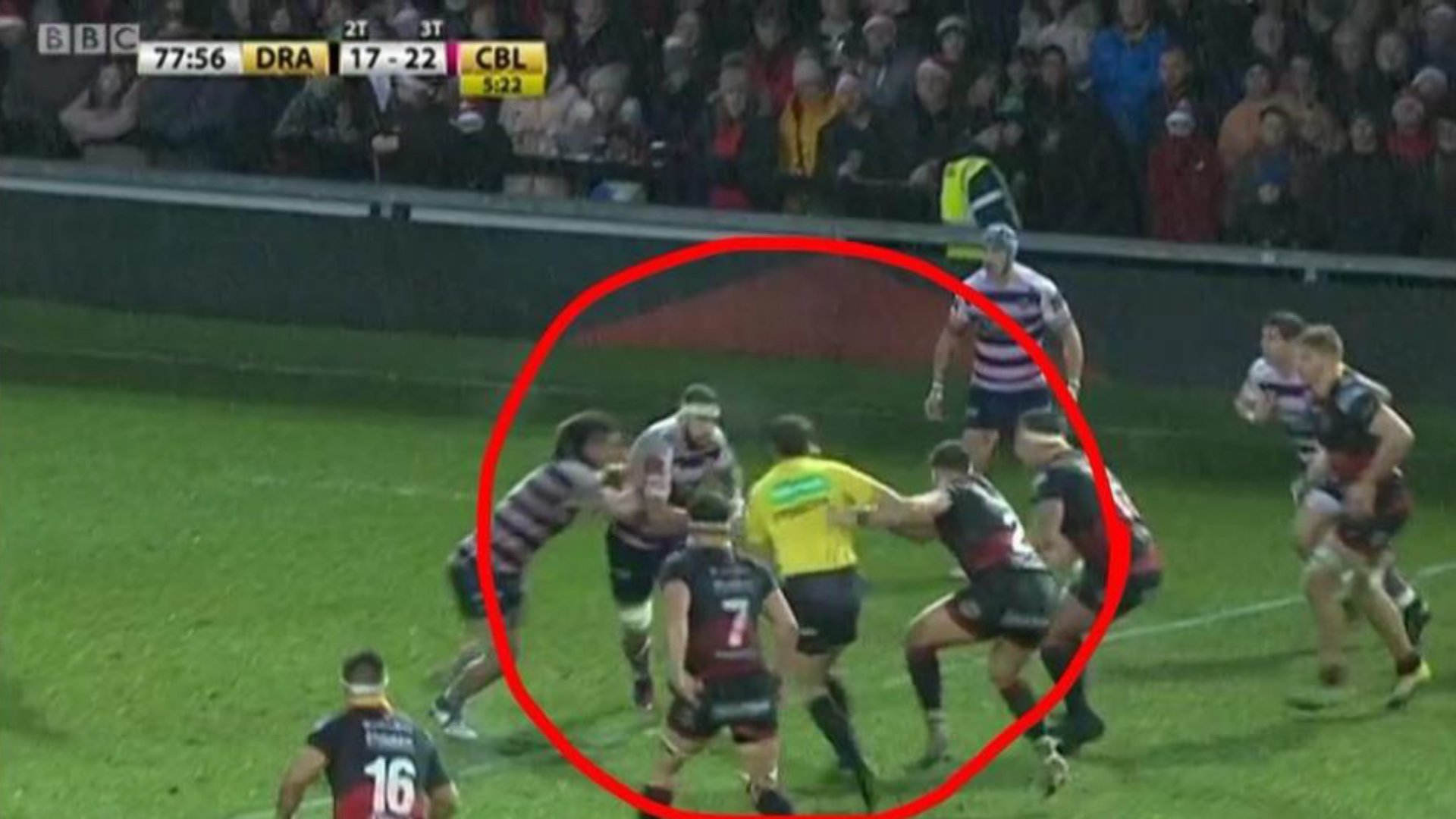 WATCH: Elliot Dee cited for vicious attack on referee Andrew Brace