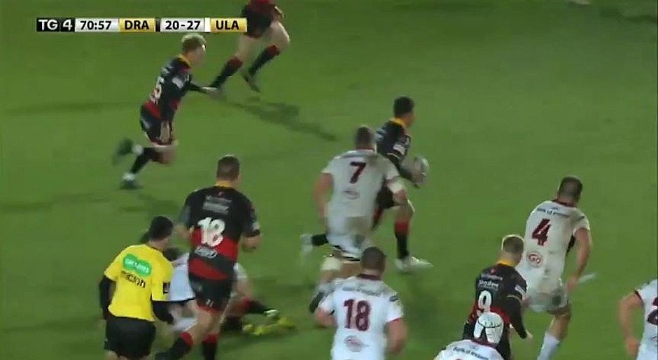WATCH: Gavin Henson moment of magic sets up stunning Dragons try