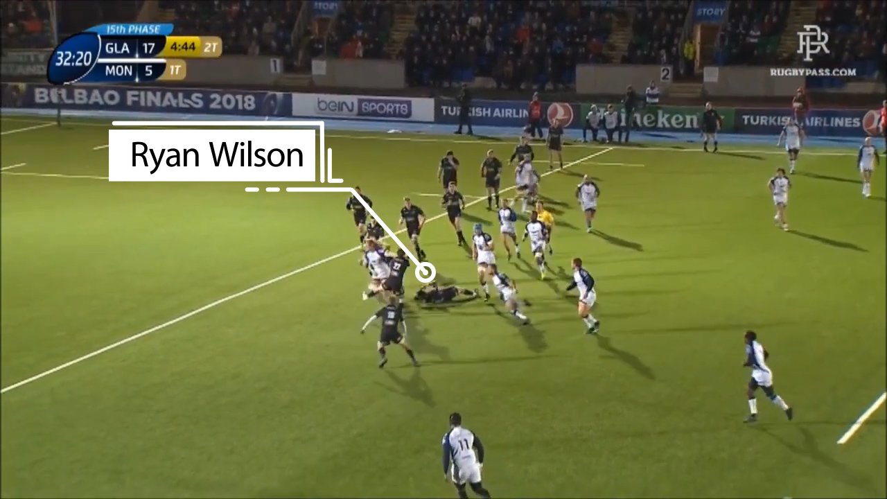 WATCH: Montpellier score crucial try after clear HIA oversight from referee