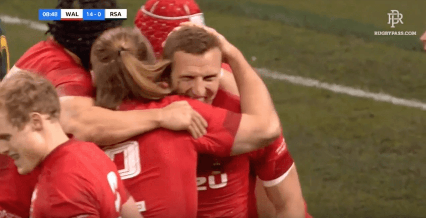 WATCH: Hadleigh Parkes shows he made the right decision to turn down the All Blacks