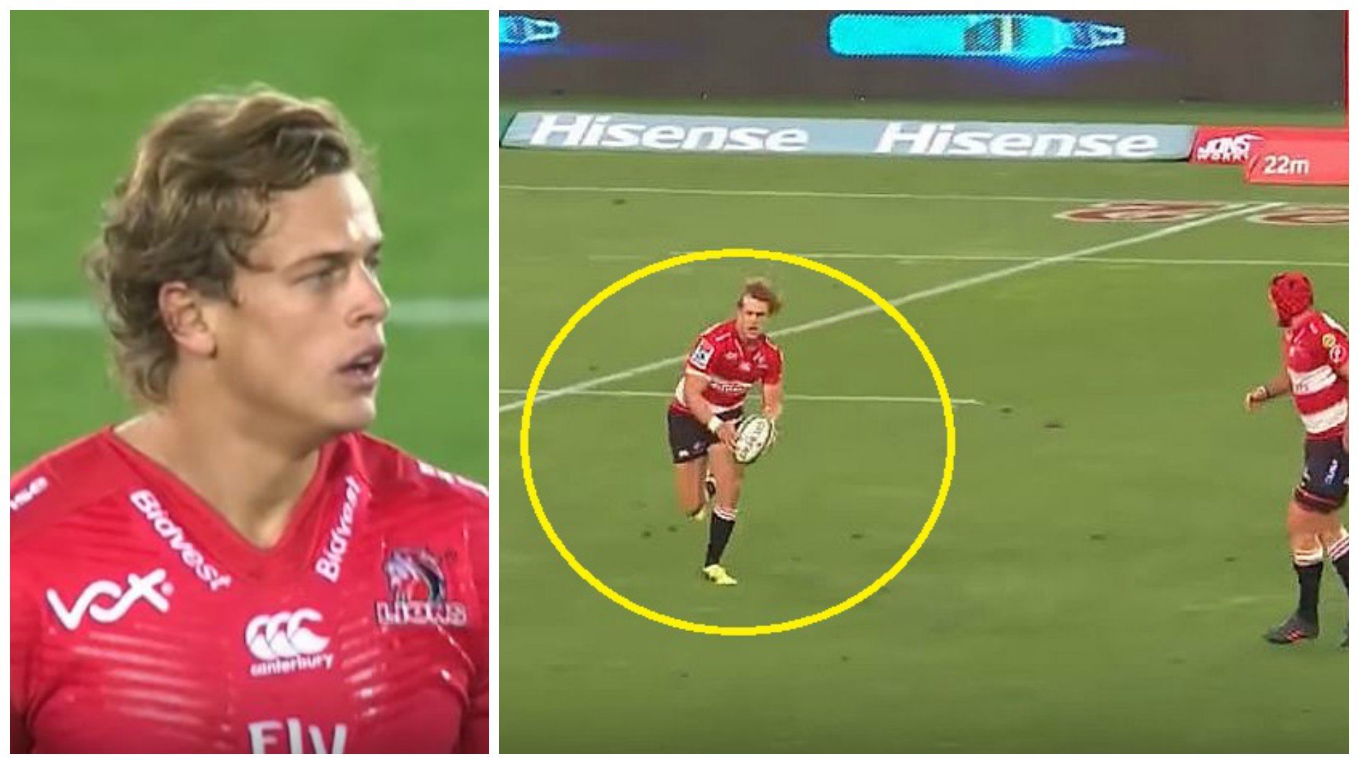 ROCKET PASS: Player's new passing technique is dividing the rugby world