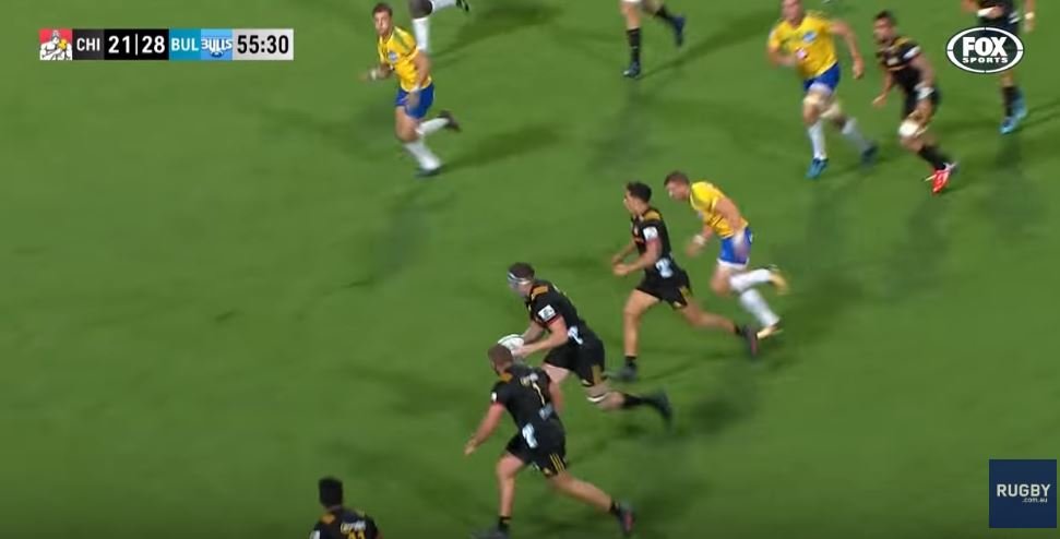 VIDEO: Retallick scores 40 metre try that he really shouldn't have been able to
