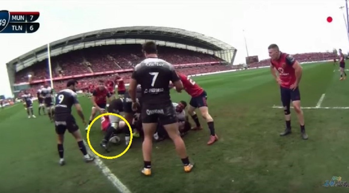 FOOTAGE: Conor Murray's genuis or the worst TMO call in European history?