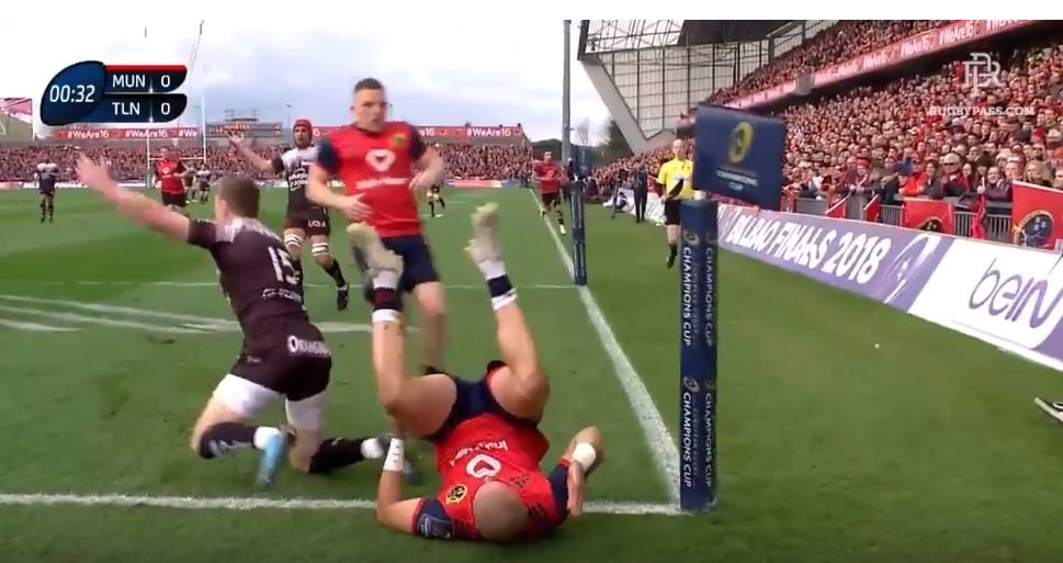 FOOTAGE: Toulon fans are right to be livid about this shocker from Nigel Owens and the TMO