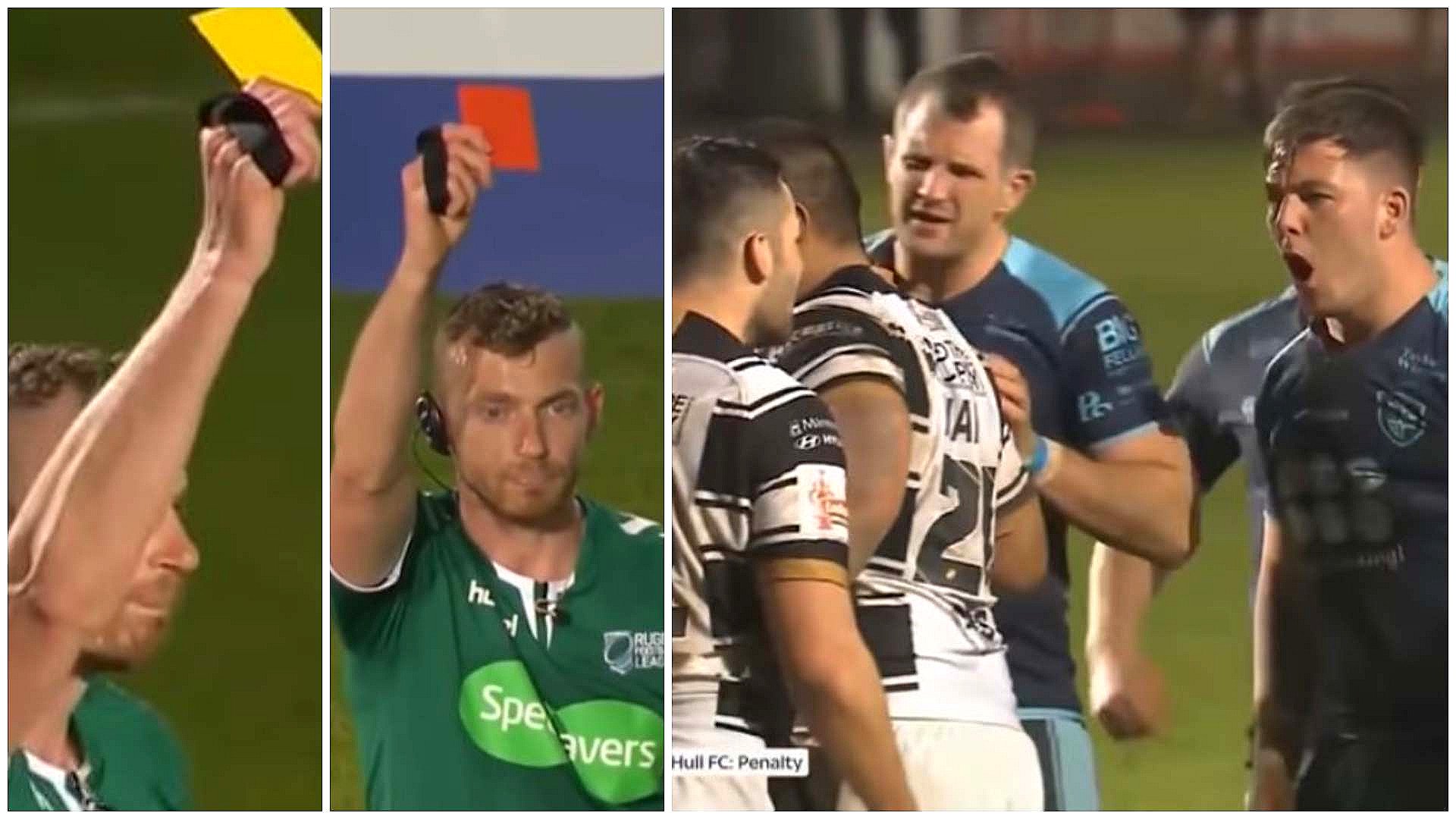 5 cards issued in League match within minutes after litany of frenzied savagery