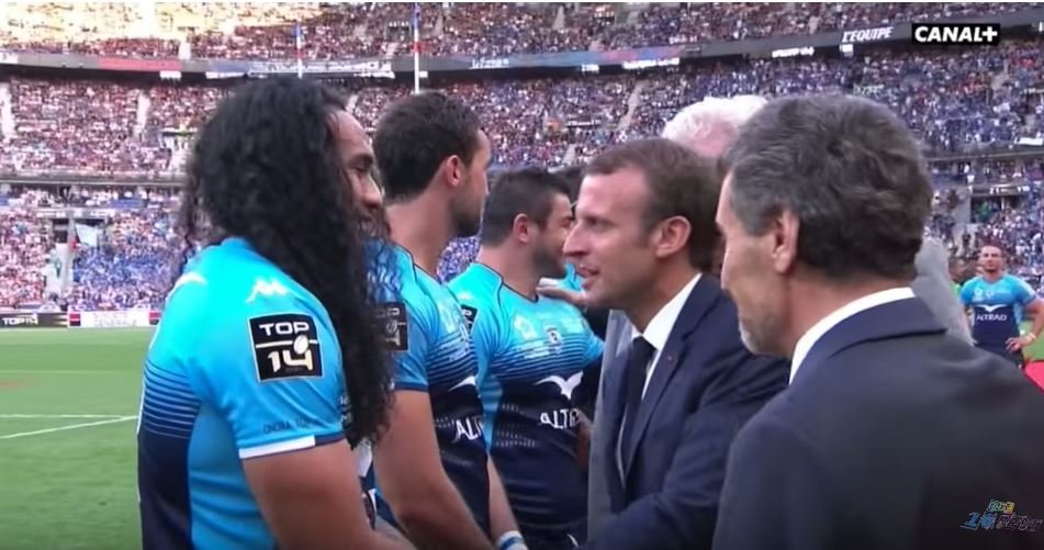 The moment Nemani Nadolo met the French President sums up the man