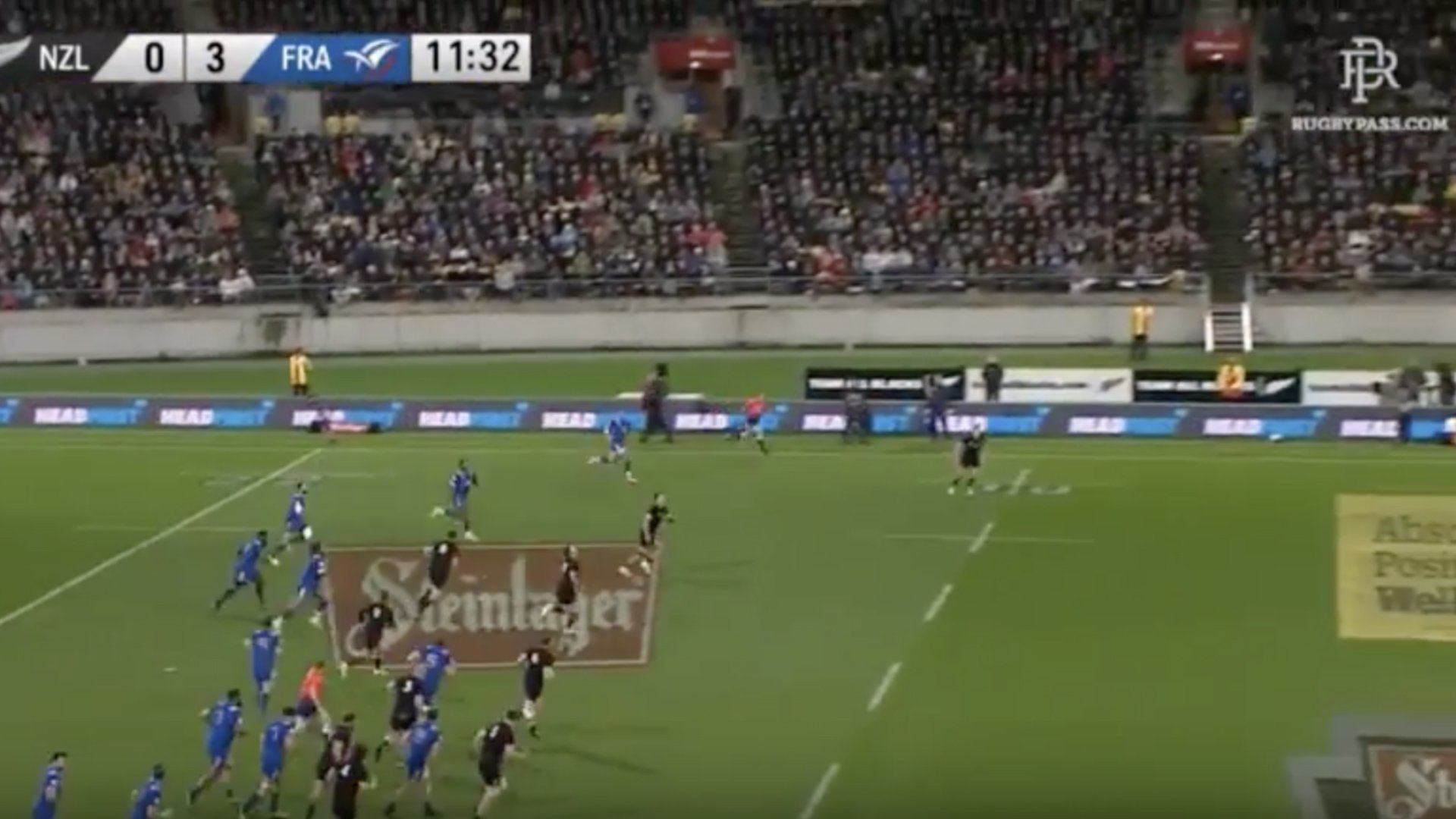 WATCH: Ridiculous red card hijacks French chances against the All Blacks