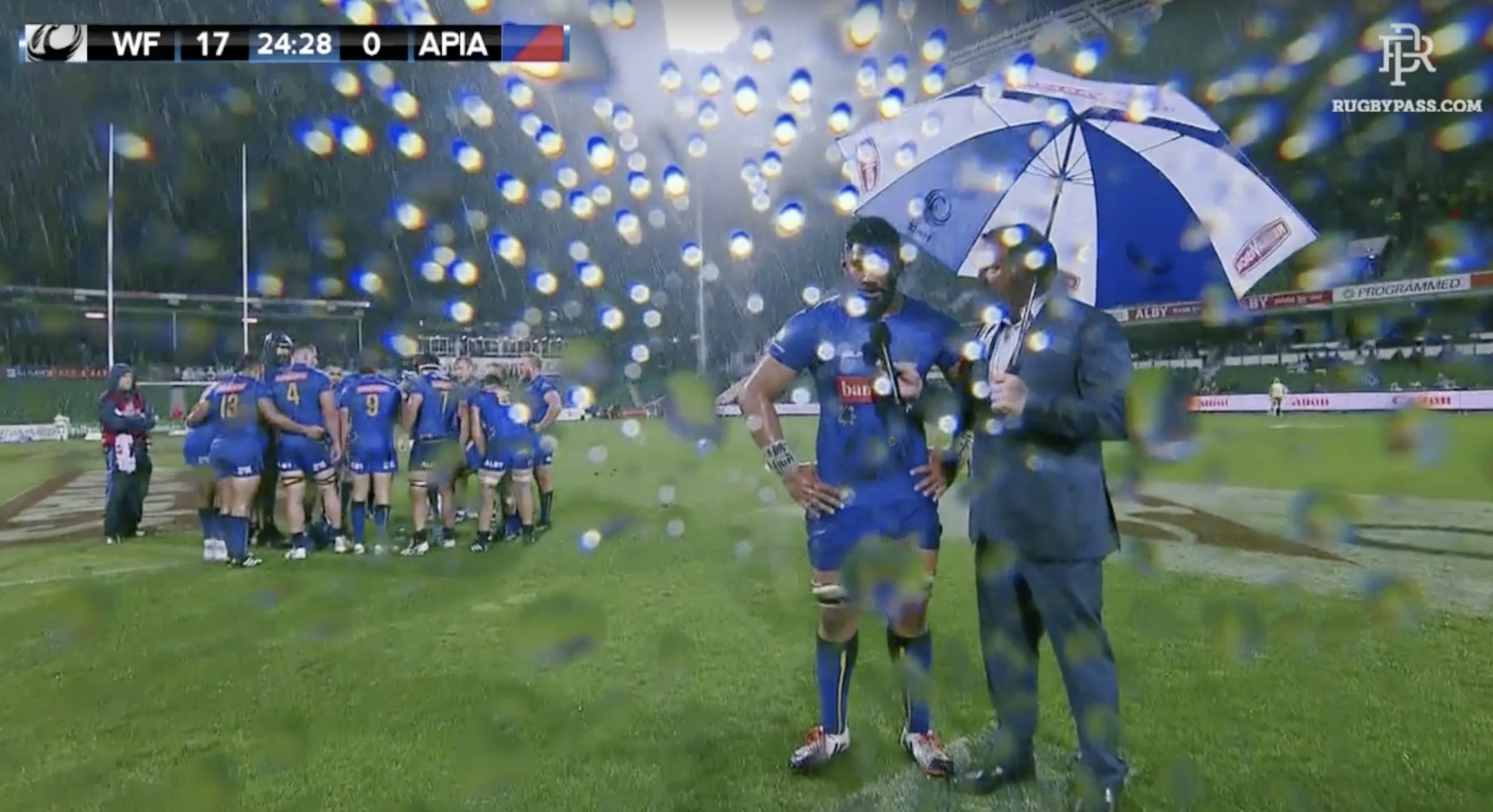 WATCH: Players repeatedly forced to give post try interviews in World Series Clash between Samoa and Western Force