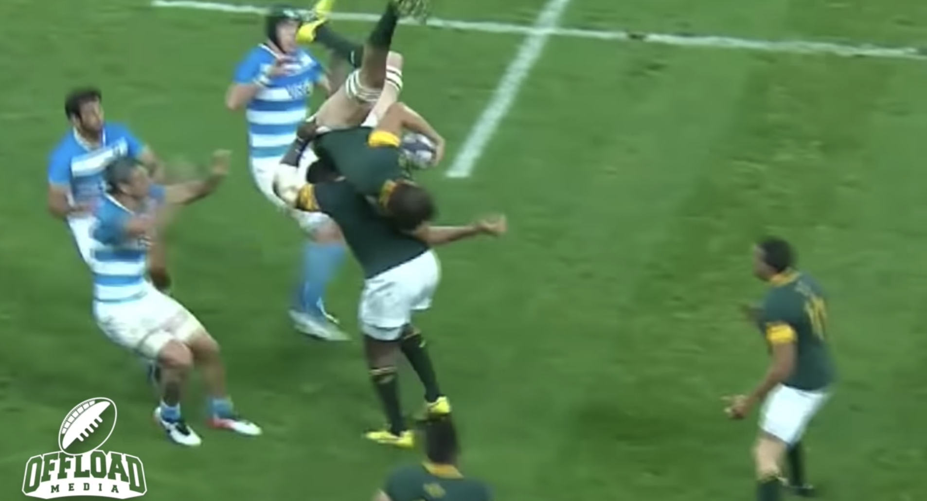 WATCH: Some of the most stupendous examples of raw strength in Rugby