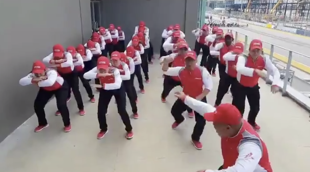WATCH: Kiwis reach unfounded levels of triggery after company performs 'haka' for cheer competition