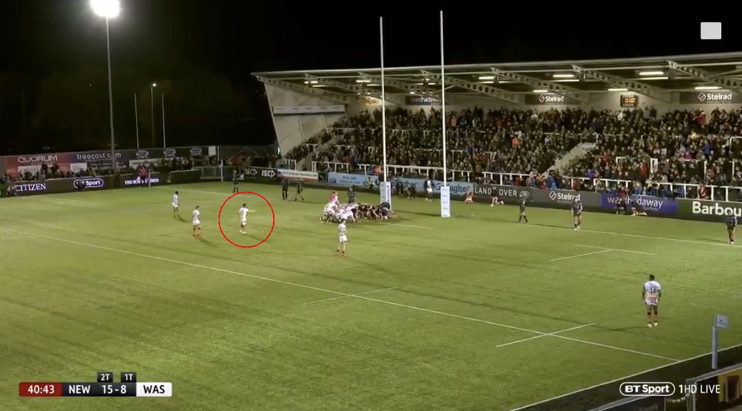 VIDEO: Austin Healy criticises Lima Sopoaga for standing too flat, then he does this