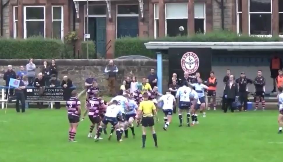 VIDEO: Scottish No.9 demonstrates brilliant life hack for getting ball out off a lineout