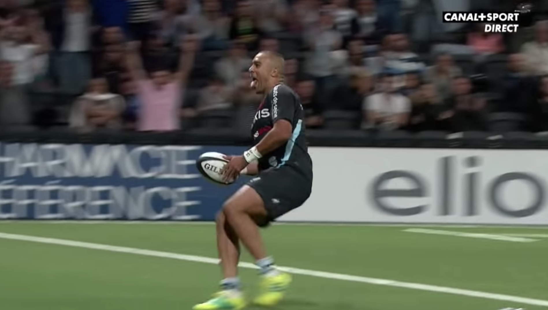 WATCH: Simon Zebo scores TWO for Racing with Finn Russell all over the place
