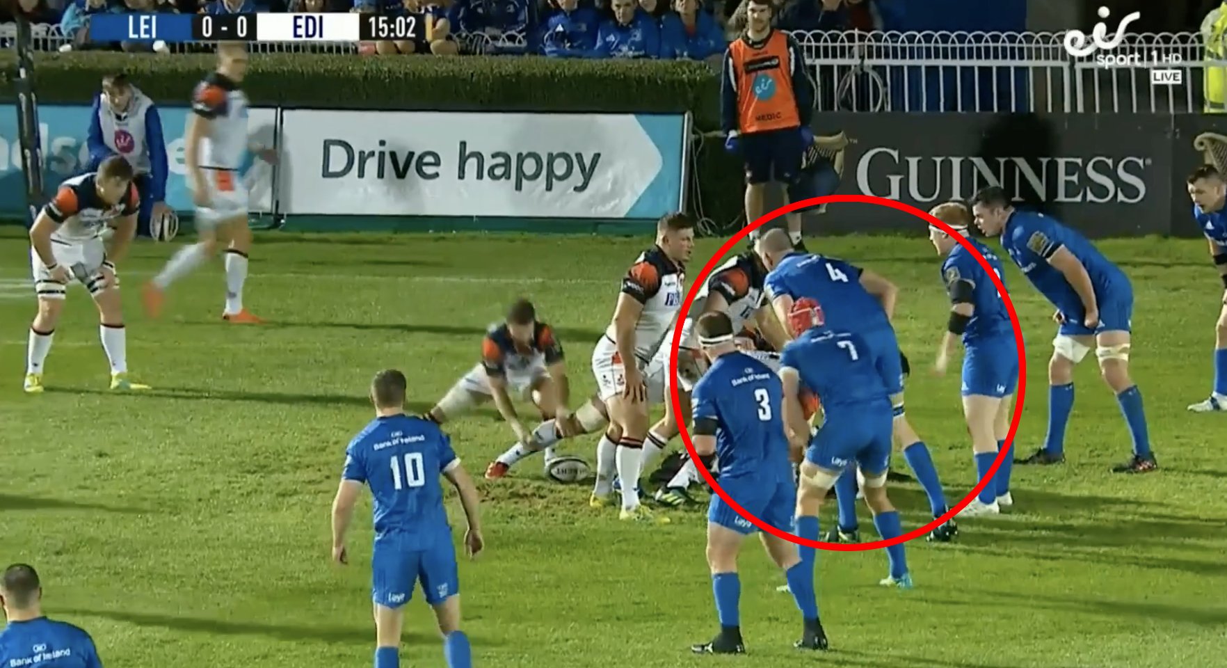 WATCH: Devin Toner reveals his inner swan with incredulous block for Leinster try