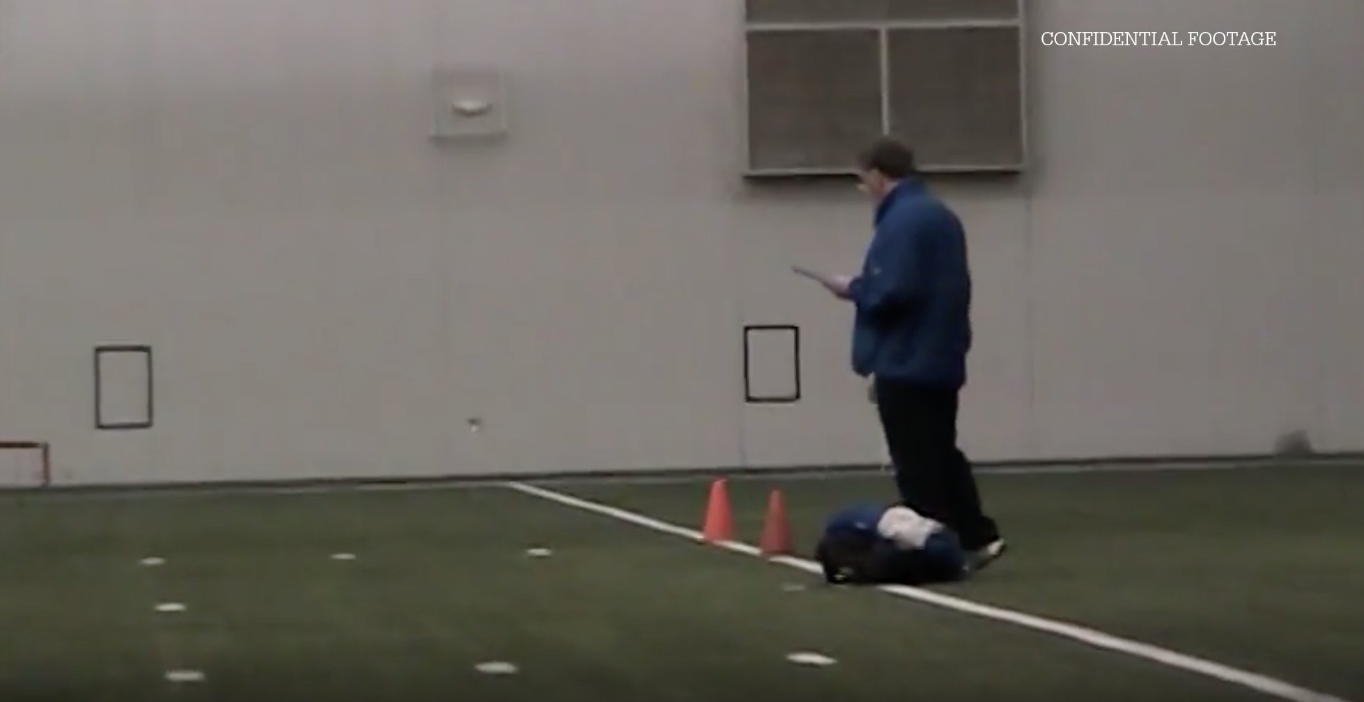 LEAKED: Footage emerges of Dan Carter's 40 yard dash as star seeks NFL kicking contract