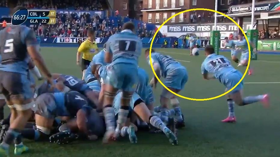 WITNESS: Glasgow Warriors exit strategy turns into the try of the weekend...and, yes, it's a BANGER