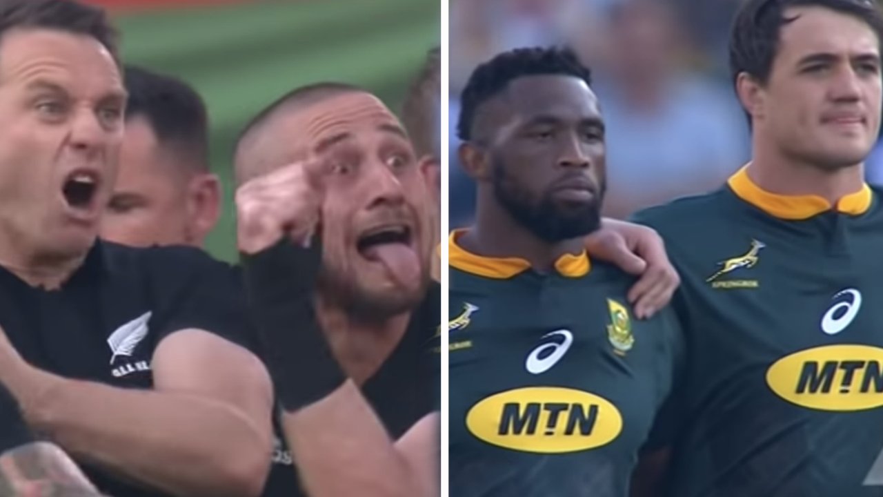 WATCH: South African crowd brilliantly react to one of the most intense Hakas in recent times