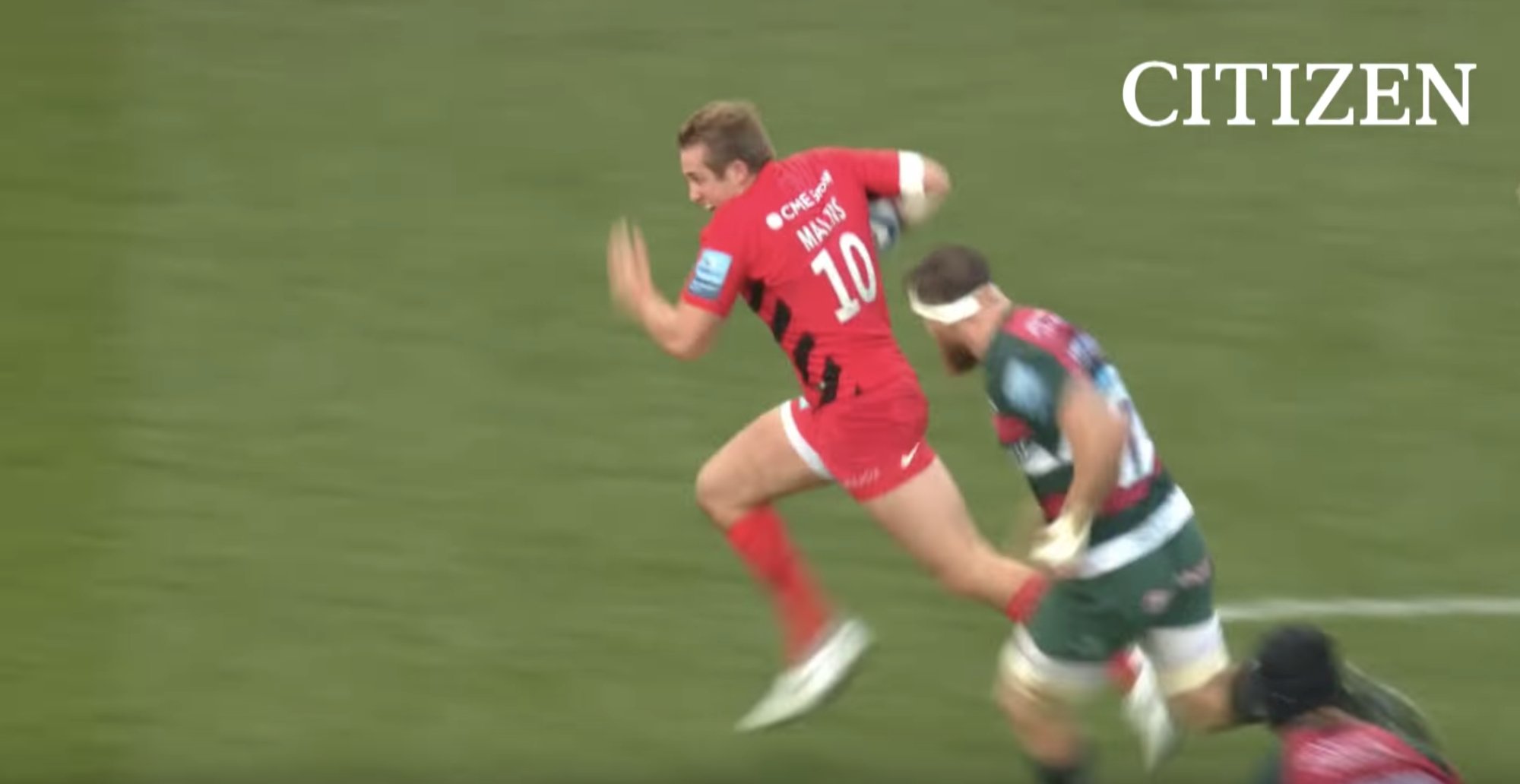 WATCH: 21-year-old Saracens fly half shoves his name in spotlight with spectacular assist