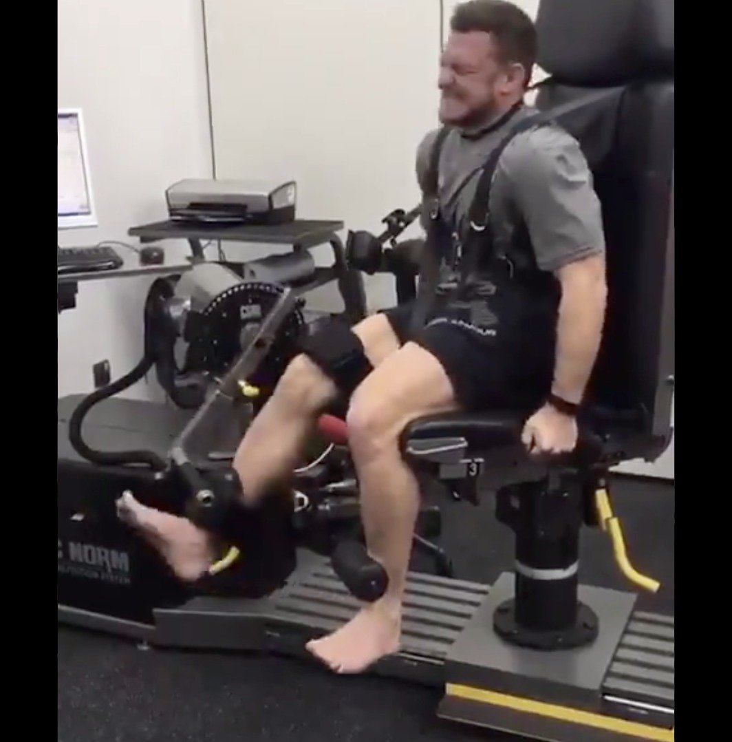 WATCH: Jimmy Gopperth's post-ACL leg exercise attempt is the most painful thing you'll see all day