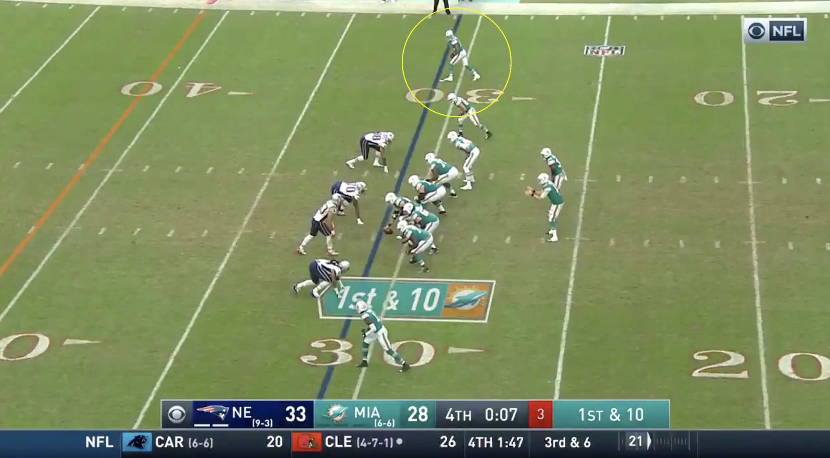 PLAYBOOK: Miami Dolphins resort to RUGBY to win the match with last play of the game