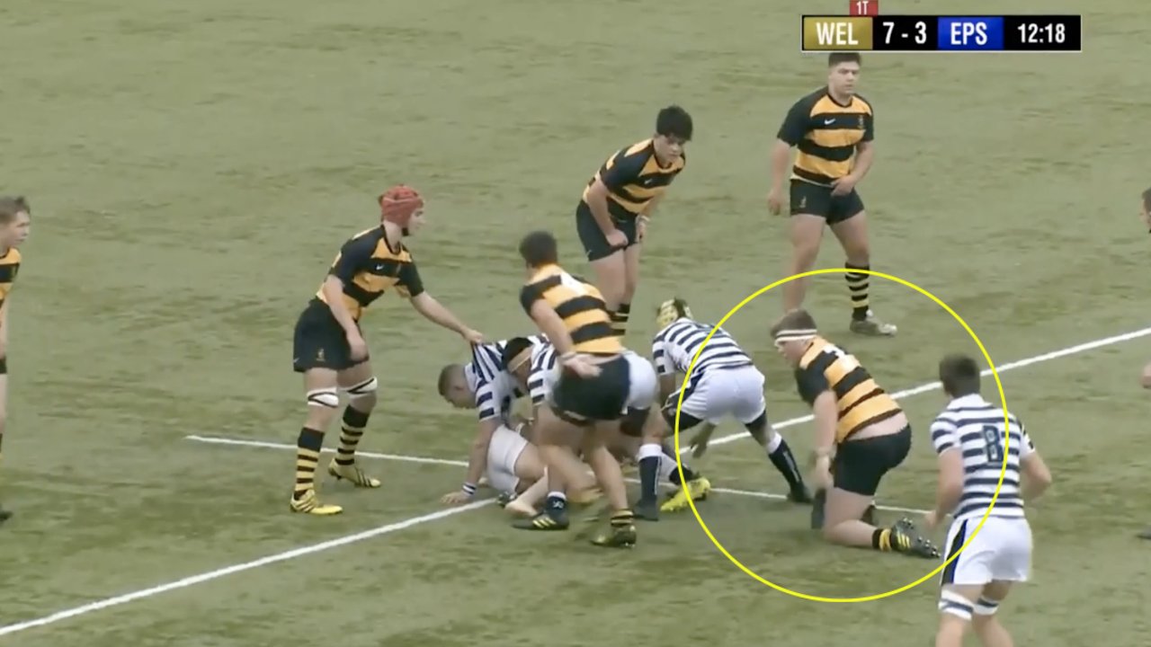 FOOTAGE: Moving footage has emerged of a young man taking his first steps into PROP LIFE