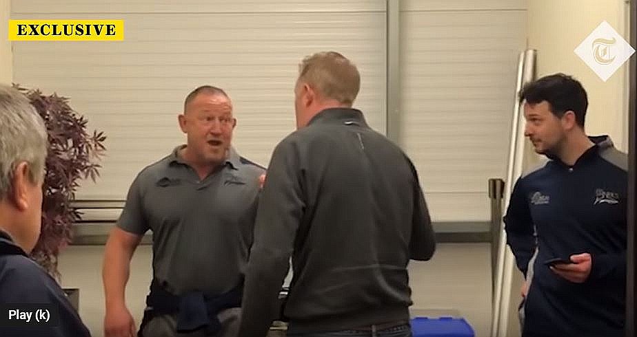 FOOTAGE: Footage of Steve Diamond's confrontation with journalist emerges