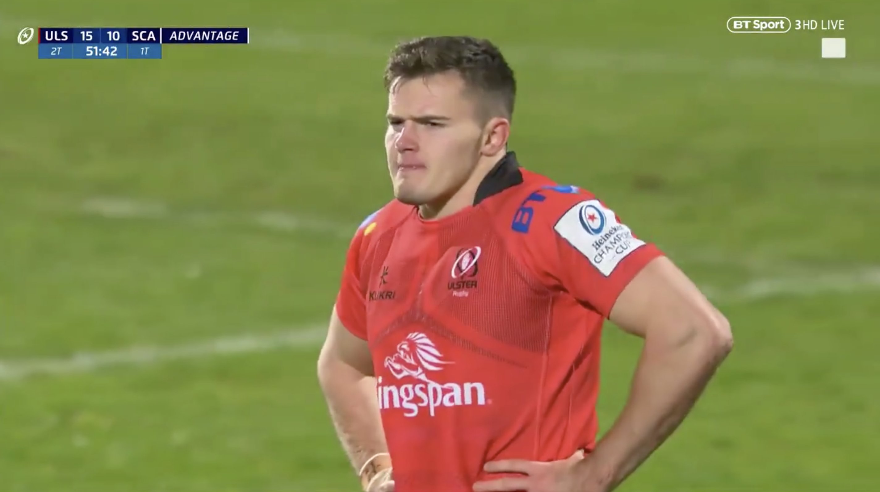VIDEO: Jacob Stockdale scores ANOTHER sensational try with a helping hand from Billy Burns