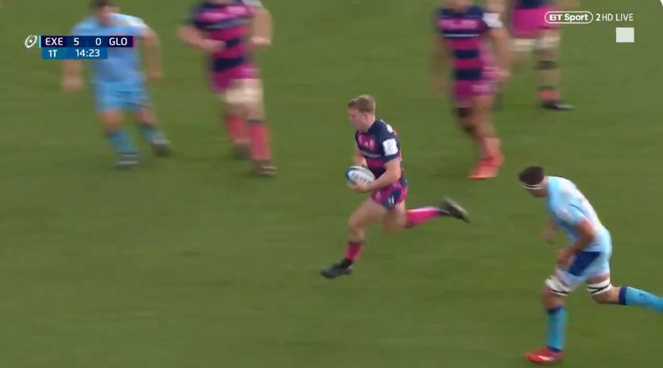 FOOTRACE: Olly Thorley vs Alex Cuthbert