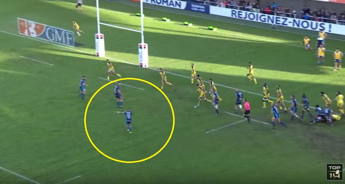 WATCH: Aaron Cruden's sloppy crosskick punished in spectacular fashion by French prodigy