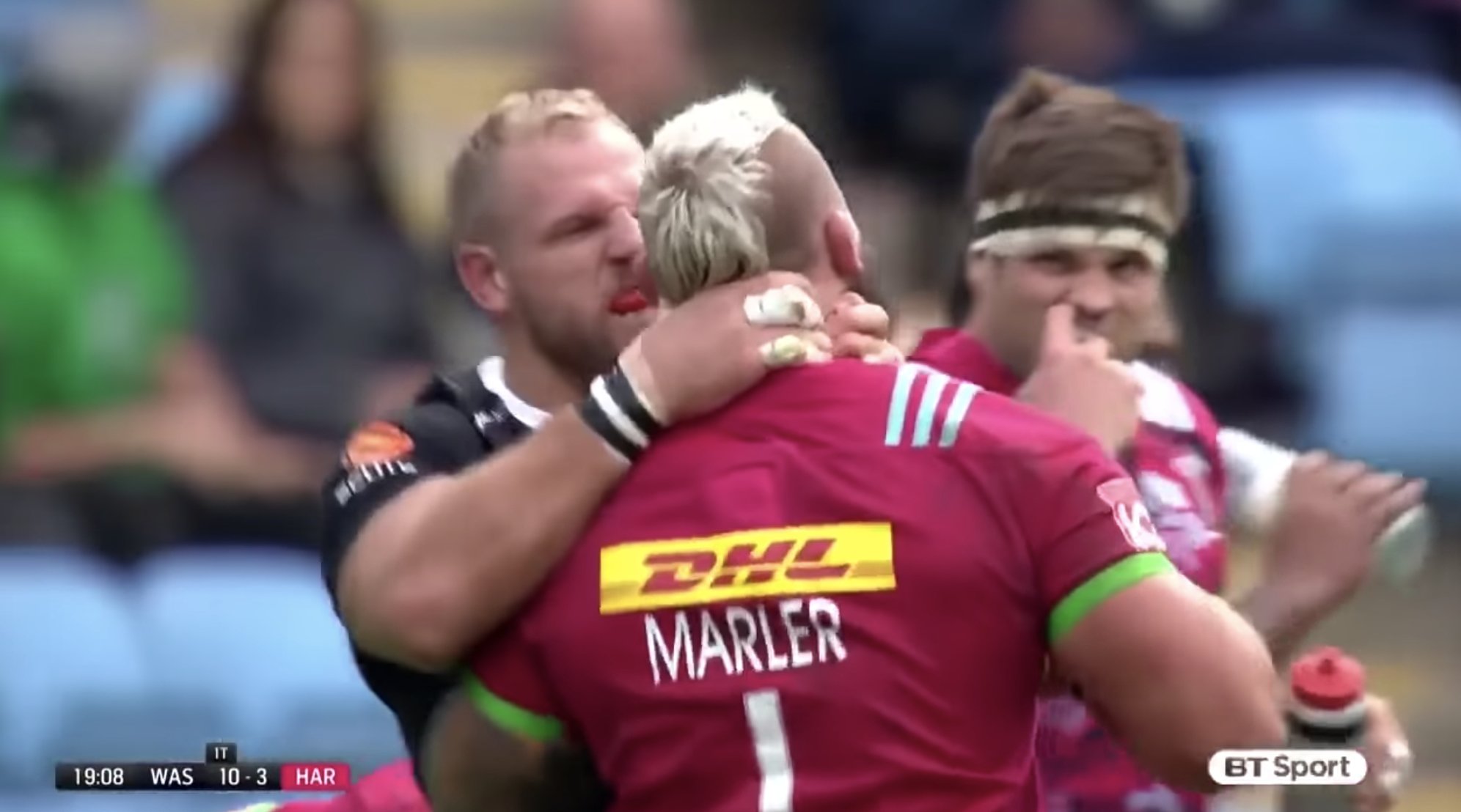VIDEO: New  video compilation paints James Haskell as an utter THUG - Make of it what you will