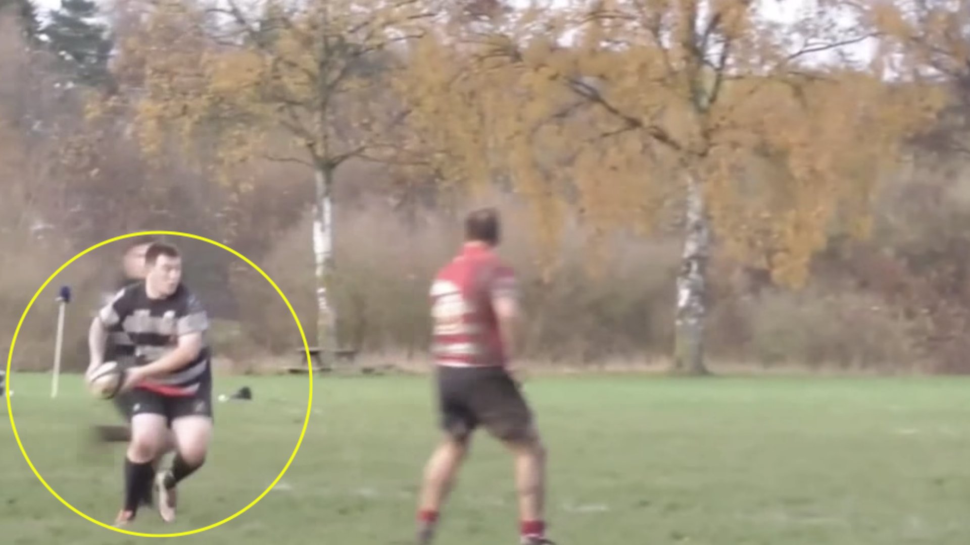 WATCH: Rugby archeologists in shock as archived footage reveals a prop KICKING the ball